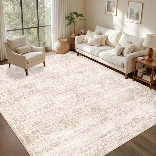 Vista 38 de Alfombras de área de 2x3 para sala de estar: alfombra vintage Beige