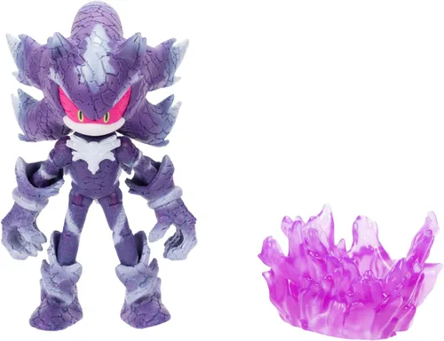 Vista 2 de Sonic the Hedgehog Figura de acción de Mephiles the Dark de 4 pulgadas con accesorio de base de niebla morada. A partir de 3 años