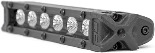 Vista 5 de Rough Country Kit de parrilla LED de 6" serie negra dual para 19-24 Ram 1500-70783