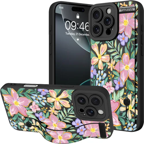 Vista 20 de OOK - Funda compatible con iPhone 11 en color vino rojo con estampado de leopardo, de TPU a prueba de golpes, cubierta delgada de silicona
