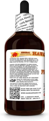 Vista 4 de HawaiiPharm Extracto líquido de propóleos, tintura de suplemento de propóleo crudo, suplemento herbario, fabricado en EE. UU., 4x4 onzas líquidas