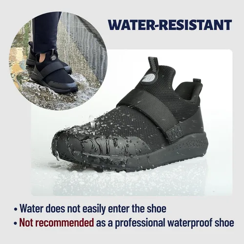 Vista 3 de Non Slip Shoes for Men, Food Service Slip Resistant Work Shoes in Restaurant Kitchen Hospital, Breathable Lightweight Sneakers - Zapatos