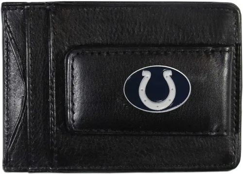 Vista 25 de Portadocumentos clip de piel para dinero NFL