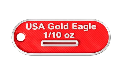 Vista 5 de Probador de monedas Gold American Eagle - Media onza