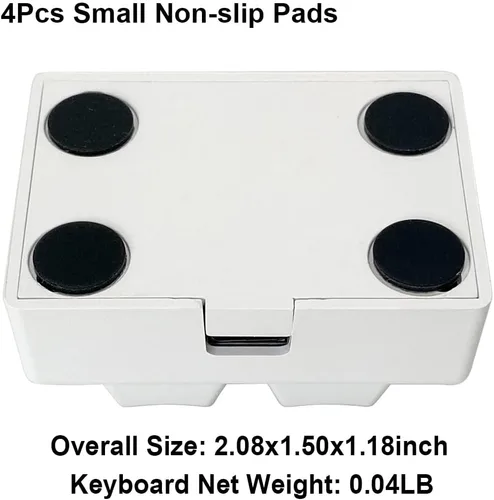 Vista 4 de Mini teclado USB de 2 teclas, teclado mecánico para juegos con una sola mano para Windows Mac, OSU HID programación Macro, teclas macro RGB