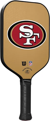 Vista 2 de Wilson NFL Collection - Palas de pickleball Fierce Team, tamaño de agarre 2-4 1/4 pulgadas