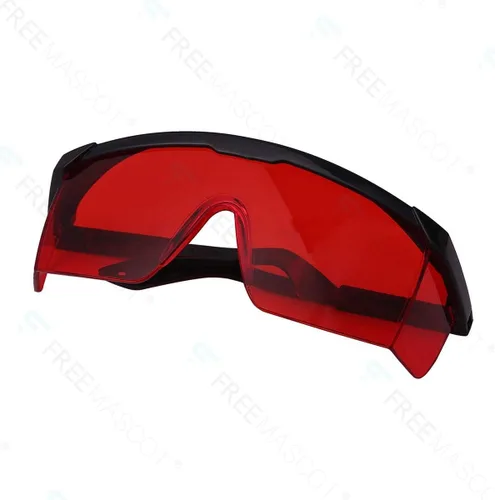 Vista 5 de FreeMascot OD 4+ 190nm-550nm Gafas de seguridad láser de longitud de onda para luz láser típica de 405nm, 445nm, 450nm, 520nm, 532nm