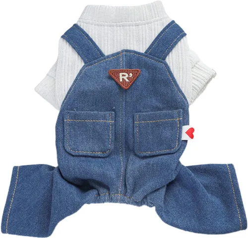 Vista 34 de Ropa para perros de verano con lazo, camisas elegantes para mascotas para perros pequeños, niños y niñas, cachorros, overol clásico, traje clásico