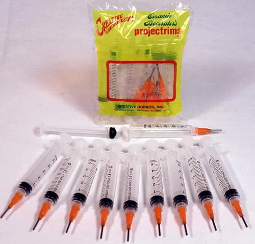 Vista 6 de Creative Hobbies Jeringa aplicadora de pegamento para diamantes de imitación de parte trasera plana y manualidades de pasatiempos, 0.2 fl oz