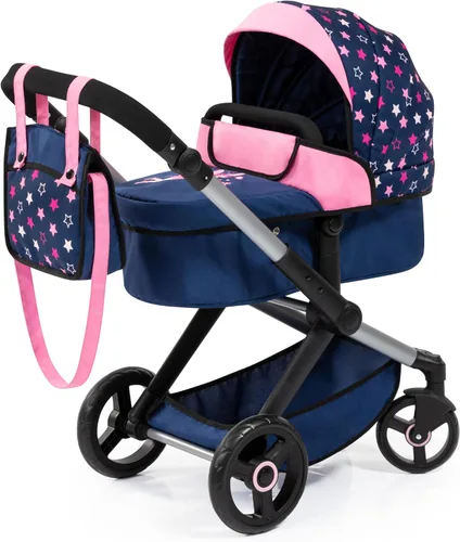 Vista 9 de Bayer Cochecito de muñeca Xeo - Cochecito de muñeca convertible 2 en 1