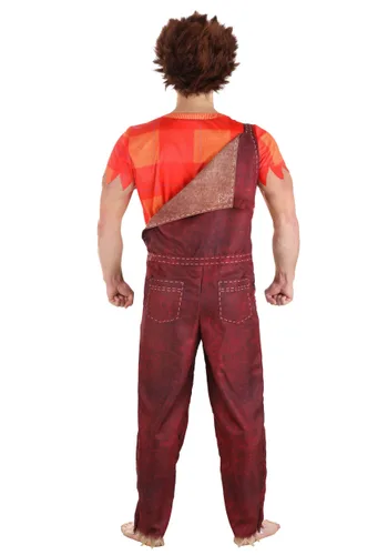 Vista 5 de Disfraz de Ralph El Demoledor para Hombre de Disney Multicolor