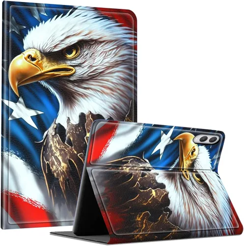 Vista 126 de Slim Case for Samsung Galaxy Tab S10 Lite / S10 FE / S9 FE 10.9" & Galaxy Tab S9 11", Multi-Angle Stand PU Leather Smart Folio Cover with Soft TPU