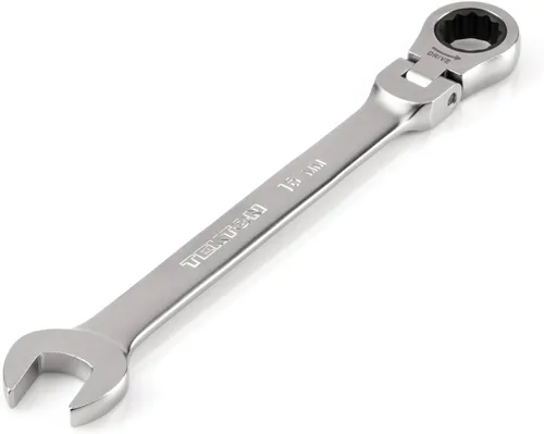 Vista 11 de TEKTON Llave combinada con cabeza flexible de 12 puntos de 22 mm WRC26422