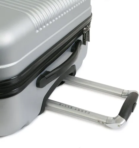 Vista 5 de Perry Ellis Nova Hardside Spinner Check-in Equipaje 29 Plateado PE-ABS-6729