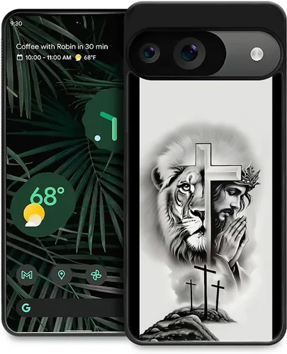 Vista 221 de Compatible con Google Pixel 4A 5G Mobile Case Creative Acrylic Back Panel Silicona Edge Case Slim Protección Especialmente para Google Pixel 4A 5G