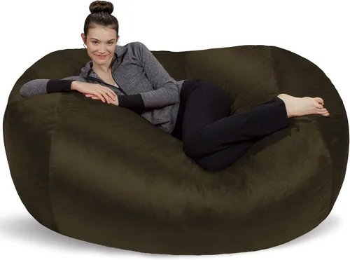 Vista 22 de [Usado] Sofa Sack Funda para Silla Puff Solo la Funda, para Adultos y Niños, Sin Relleno, Cómoda y Esponjosa, Funda de Repuesto para Silla Puff