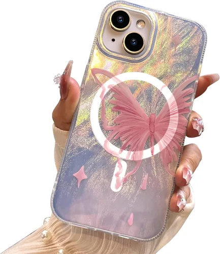 Vista 83 de I-MGAE-IN-AR Funda compacta para iPhone 11, diseño de mariposa, marco de protección de lente de cámara con diamante 3D, bonitas fundas protectoras