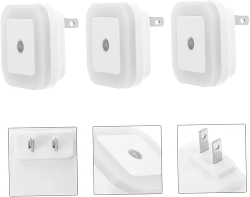 Vista 7 de Uonlytech Luz nocturna con sensor de movimiento, luces nocturnas para dormitorio, pared enchufable, para dormir, paquete de 6 unidades, decoración