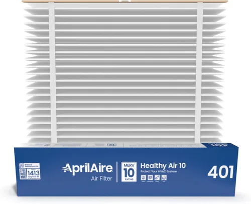 Vista 13 de AprilAire 401 Filtro de repuesto para horno para AprilAire 2400, Purificadores de aire para toda la casa Space-Gard 2400 - MERV 10, Filtro de aire