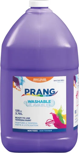 Vista 3 de Prang Pintura lavable, negro, botella de 1 galón