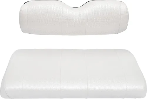 Vista 21 de Funda de repuesto para carrito de golf Club Car Precedent - Asiento de banco delantero - Vinilo marino premium - Costuras de 5 paneles - Instalación