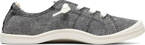 Vista 4 de Roxy Bayshore - tenis para mujer que no hay que amarrar, Negro, 8.5
