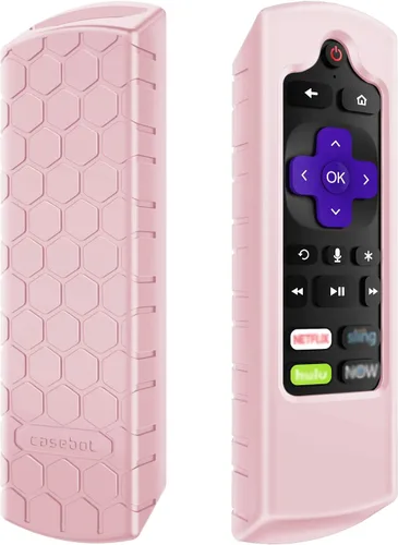 Vista 9 de CaseBot Funda de silicona para control remoto Roku Voice RCA1R/RCAL7R Verde que brilla en la oscuridad