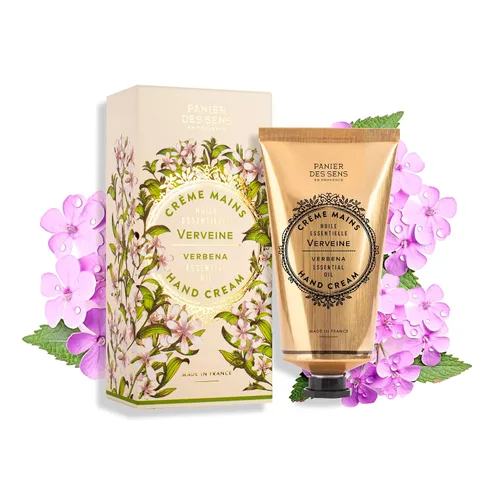 Vista 9 de Panier des Sens Crema de manos de almendras dulces para piel seca, 2.5 fl oz Premium French Hand Cream 97% Natural Ingredients Softening Care