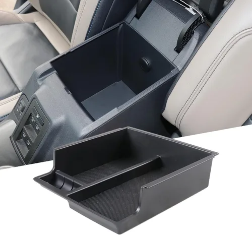 Vista 8 de Organizador de consola central compatible con Ford Escape 2020-2025 2021-2025 Ford Bronco Sport Accesorios interiores Bandeja de almacenamiento