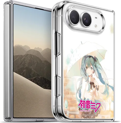 Vista 75 de Head Case Designs Licencia Oficial Hatsune Miku Gráficos Lindos Carcasa de Gel [Protección de Grado Militar] Compatible con Apple iPhone 7 CUTE