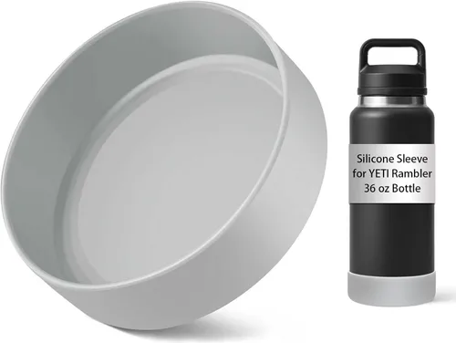 Vista 16 de Funda de silicona VGHNQ para botellas de agua YETI, Owala, protector inferior para YETI 26 36 OZ, cubierta de bota para Owala 32OZ, accesorios