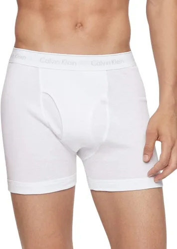 Vista 2 de Calvin Klein Calzoncillos bóxer clásicos de algodón para hombre (3 unidades)