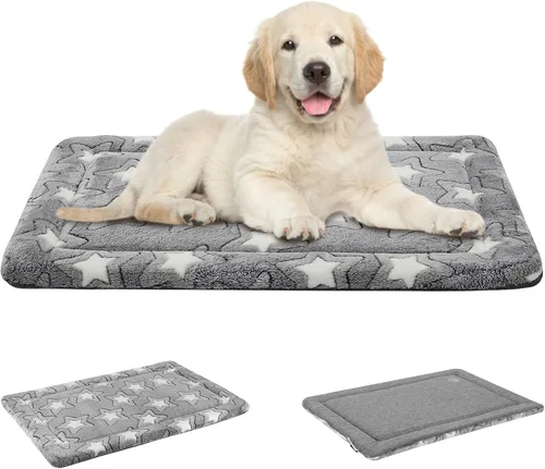 Vista 15 de EMPSIGN Almohadilla para jaula de perro - Alfombrilla de perrera reversible (fría y cálida), lavable a máquina, almohadilla para dormir