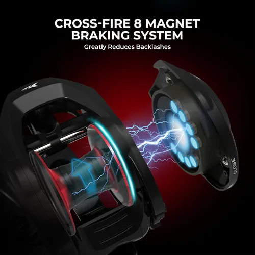 Vista 4 de KastKing Royale Legend II Twin Tip - Combos de caña y carrete de pescar de punta doble, combo para spinning y casting, cañas de grafito IM6 de 2