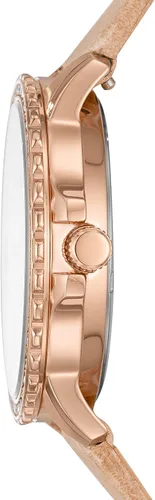 Vista 3 de Fossil Izzy - Reloj de cuarzo para mujer de acero inoxidable
