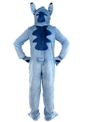Vista 2 de Disfraz Deluxe de Stitch de Disney para Adultos Multicolor