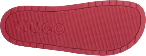 Vista 4 de HUGO Sandalias deslizantes con logotipo grande para hombre