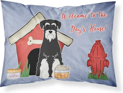 Vista 244 de Caroline's Treasures BB2515PILLOWCASE Between Friends Appenzeller Sennenhund - Funda de almohada de tela estándar, ligera, súper suave, fácil