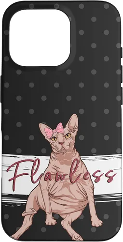 Vista 20 de Funny Sphynx Cat Flawless Naked Cat Fat Hairless Cat Case for iPhone 17