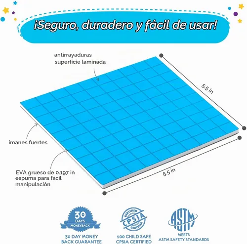 Vista 5 de Simply magic - 131 bloques de base magnética jumbo para matemáticas, cubos de matemáticas Base 10 Math Manipulatives 1st 2nd 3rd Grade, Number