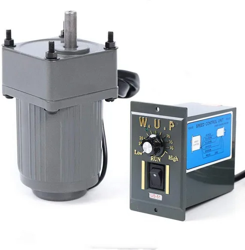Vista 31 de Motor de engranajes eléctrico 110V 250W 10K Monofásico de alto par motor reductor de engranajes de CA 0-135 RPM Controlador de velocidad variable