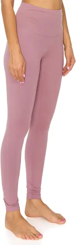 Vista 22 de Leggings Depot ActiveFlex - Leggings activos de cintura alta para mujer, cintura de 5 pulgadas, disponibles en tallas grandes Borgoña