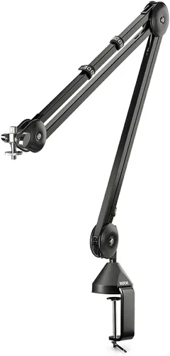 Vista 3 de Rode PSA1 Studio Boom Arm Bundle con cable de micrófono XLR de 10 pies