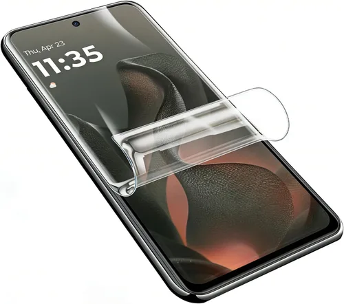 Vista 18 de Protector de pantalla de hidrogel para Google Pixel 10 Pro, película protectora de TPU flexible [vidrio no templado] [alta sensibilidad]