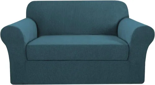 Vista 41 de H.VERSAILTEX - 2 fundas protectoras de licra suave Jacquard para respaldo de silla, lavable a máquina