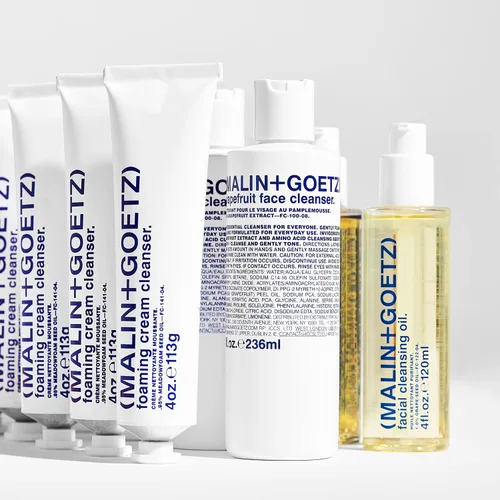 Vista 5 de MALIN+GOETZ Limpiador en crema espumosa Suave lavado facial diario de crema a espuma con leche de jojoba, prebióticos + glicolípidos ricos
