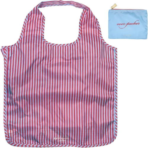 Vista 7 de Kate Spade New York Bolsas reutilizables para productos, bolsa de compras con bolsillo de almacenamiento con cremallera, bolsa de comestibles Punto