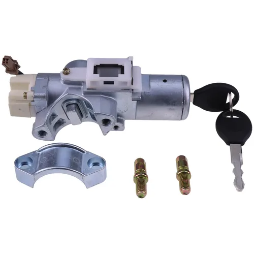 Vista 4 de AIVWUMOT Interruptor de cilindro de bloqueo de encendido con llave US901 US804 US803 compatible con 02-06 Sentra 99-04 Pathfinder 2004 Armada 99-04