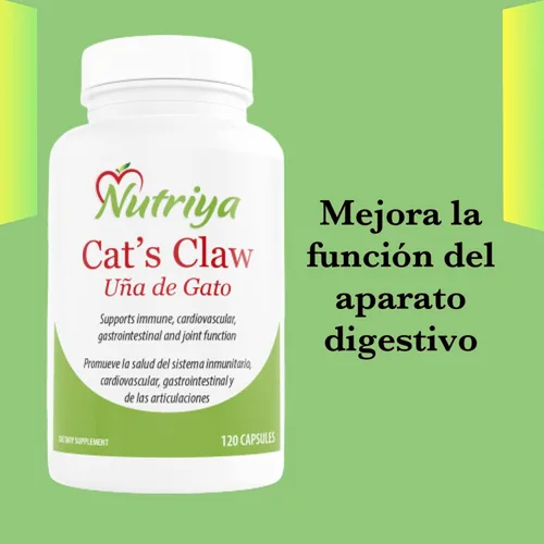 Vista 7 de Nutriya Uña de Gato (Uña de Gato) - Uncaria Tomentosa - Potente antioxidante que apoya la salud de las articulaciones, cardiovascular, digestivo