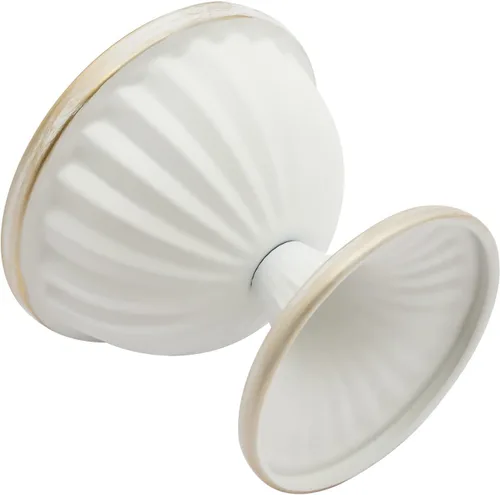 Vista 5 de Mini macetas blancas para arreglos florales, 10 piezas para centro de mesa, mesa de boda de 3.7 pulgadas, florero de urna, decoración de maceta